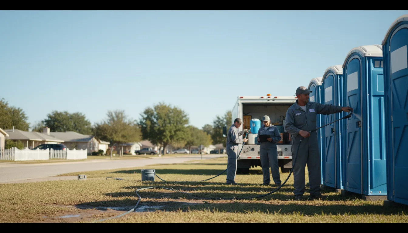 Long-Term Portable Toilet Rental in Dorchester, NE near me